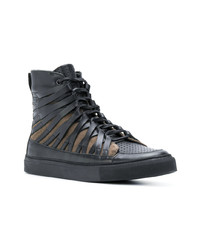 Damir Doma Laced Hi Top Sneakers