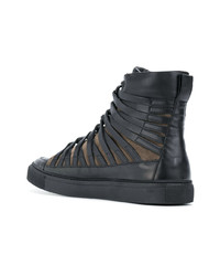 Damir Doma Laced Hi Top Sneakers