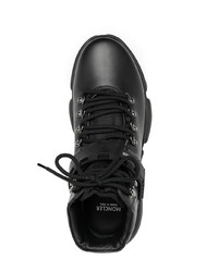 Moncler Leather High Top Sneakers