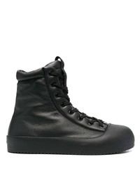 Vic Matie Leather High Top Sneakers