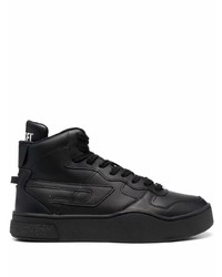 Diesel Logo Plaque Lace Up Sneakers