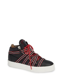 Giuseppe Zanotti Multistrap Mid Top Sneaker