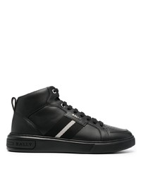 Bally Myles High Top Leather Sneakers