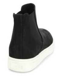 Vince Newlyn Leather High Top Skate Sneakers