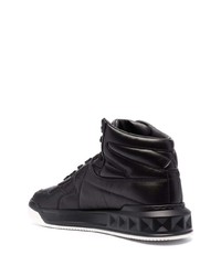 Valentino Garavani One Stud High Top Sneakers