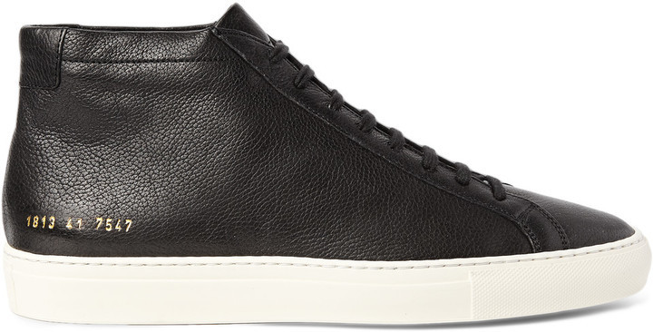 common projects grained leather