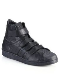 adidas Originals By Juunj X Juunj Promodel 80s Leather High Top Sneakers