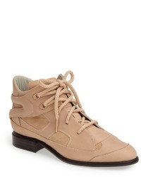 Plomo Penny High Top Leather Suede Sneaker