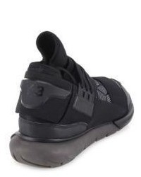 Y-3 Qasa High Top Leather Sneakers