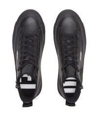 Diesel S Athos High Top Leather Sneakers