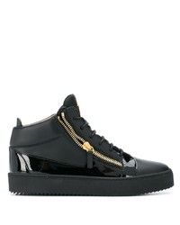 Giuseppe Zanotti Side Zip High Top Sneakers