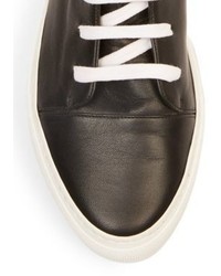 Givenchy Street Leather Lace Up Platform Sneakers