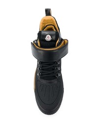 Moncler Touch Strap Hi Top Sneakers