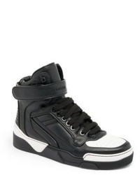 Givenchy Tyson Leather High Top Sneakers