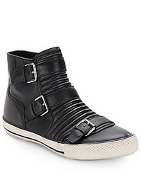 Ash Vespa Leather High Top Sneakers