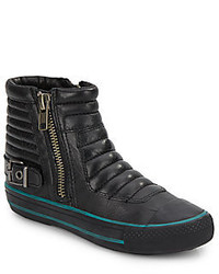 Ash Voxan Quilted Leather High Top Sneakers