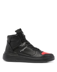 Givenchy Wing Leather Mesh Detail Sneakers