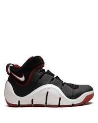 Nike Zoom Lebron 4 Blackwhitered Sneakers