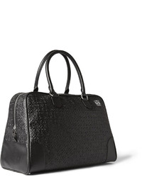 Loewe Amazona Embossed Leather Holdall Bag
