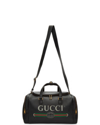 Gucci Black Duffle Bag