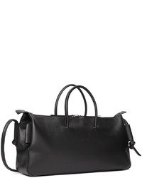 Marsèll Black Leather Duffel Bag