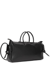 Marsèll Black Leather Duffel Bag