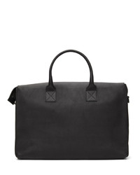 Marsèll Black Leather Duffle Bag