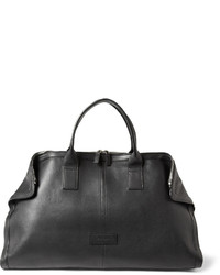 Alexander McQueen De Manta Leather Holdall Bag