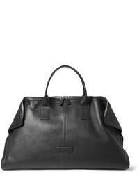 Alexander McQueen De Manta Leather Holdall Bag