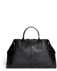 Alexander McQueen Leather Manta Carryall Bag