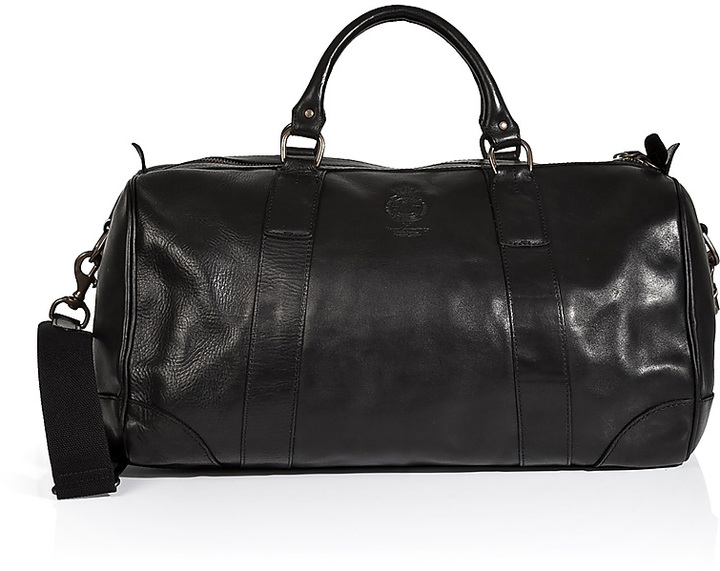 ... Polo Ralph Lauren Leather Overnight Duffle Bag ...