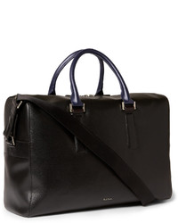 Paul Smith Shoes Accessories Textured Leather Holdall Bag