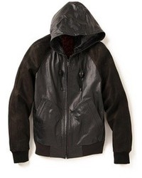 Marc Jacobs Leather Hoodie