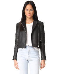 J Brand Aiah Leather Jacket