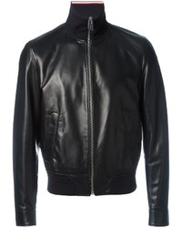 Bally Zipped Leather Jacket