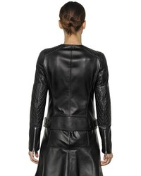 Belstaff Quilted Perfecto Nappa Leather Jacket
