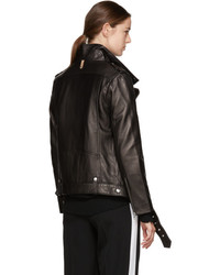 Mackage Black Leather Selenia Jacket