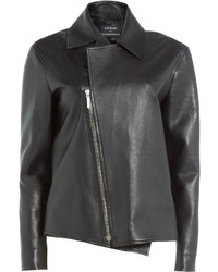 Anthony Vaccarello Boxy Leather Jacket