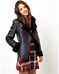 Asos Collection Bonded Pu Jacket