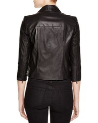 Alice + Olivia Colton Leather Jacket