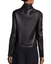 The Row Coltra Leather Jacket