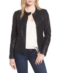 Cupcakes And Cashmere Dolly Faux Leather Jacket