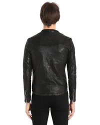 Giorgio Brato Washed Nappa Leather Jacket