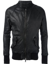 Giorgio Brato Zipped Leather Jacket