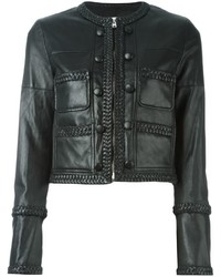 Givenchy Braided Trim Cropped Jacket
