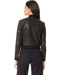 J Brand Harlow Leather Jacket