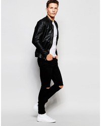 Selected Homme Leather Jacket