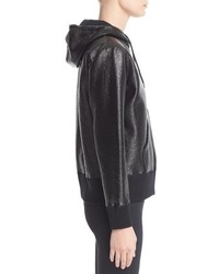 Junya Watanabe Laminated Faux Leather Zip Jacket