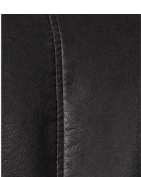 Express Leather Double Peplum Moto Jacket