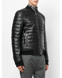Dolce & Gabbana Leather Padded Jacket